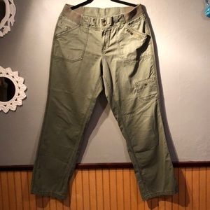 Sonoma casual cargo olive pants Size 12